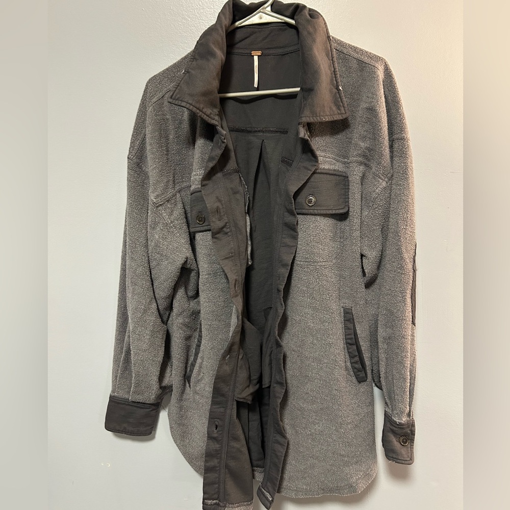 Free people ruby jacket incense blue color small